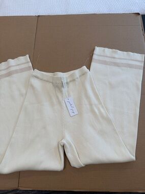 Lowell pants white/cream petal & pup